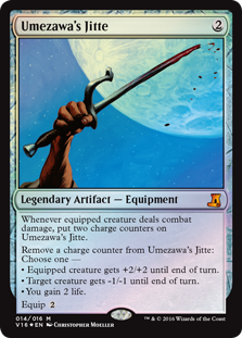 Umezawa's Jitte (From the Vault: Lore) Near Mint Foil