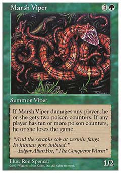 Marsh Viper (5th Edition) Light Play