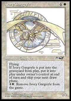 Ivory Gargoyle (Alliances) Near Mint