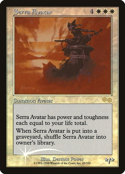 Serra Avatar (Promos: Junior Series) Medium Play Foil