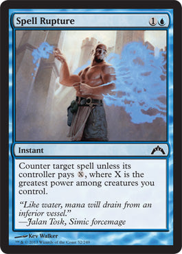 Spell Rupture (Gatecrash) Medium Play