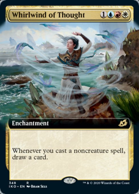 Whirlwind Of Thought (Extended Art) (Ikoria: Lair of Behemoths) Near Mint Foil