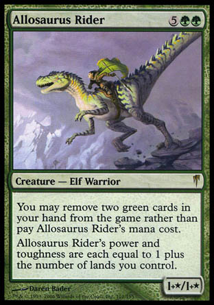 Allosaurus Rider (Coldsnap) Medium Play