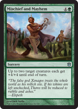 Mischief and Mayhem (Born of the Gods) Near Mint Foil