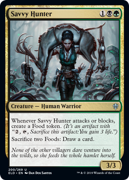 Savvy Hunter (Throne of Eldraine) Near Mint