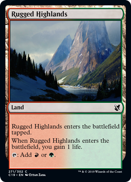Rugged Highlands (Commander 2019) Near Mint