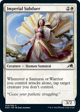 Imperial Subduer (Kamigawa: Neon Dynasty) Near Mint Foil