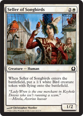 Seller of Songbirds (Return to Ravnica) Near Mint Foil