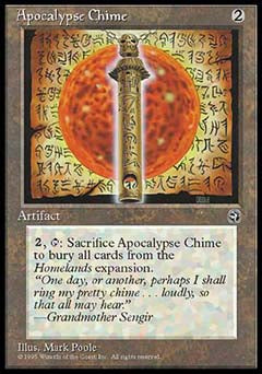 Apocalypse Chime (Homelands) Medium Play