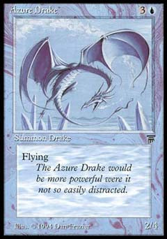 Azure Drake (Legends) Heavy Play