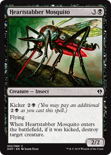 Heartstabber Mosquito (Duel Decks: Zendikar vs Eldrazi) Medium Play