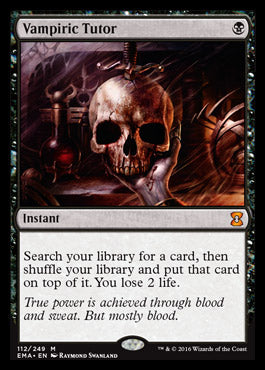 Vampiric Tutor (Eternal Masters) Near Mint