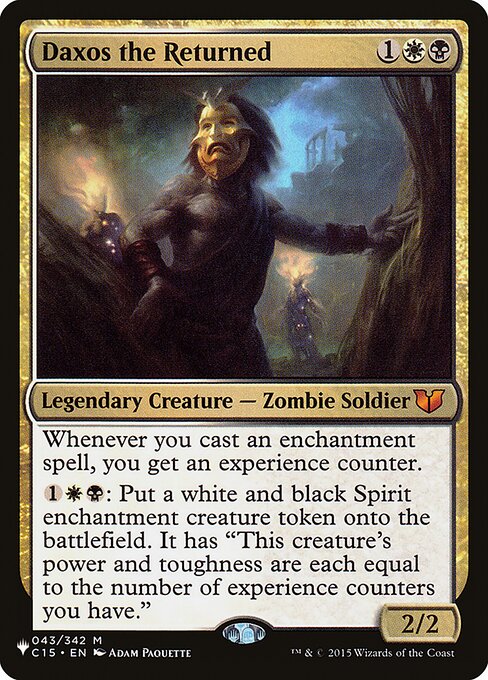 Daxos the Returned (The List) Near Mint