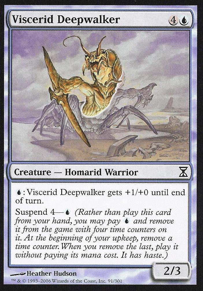 Viscerid Deepwalker (Time Spiral) Near Mint