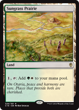 Sungrass Prairie (Commander 2016 Edition) Near Mint