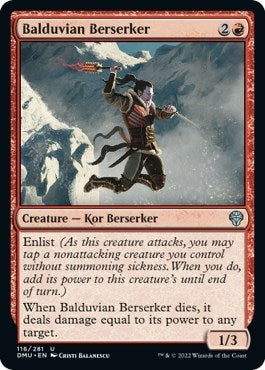 Balduvian Berserker (Dominaria United) Near Mint Foil