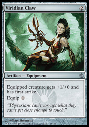 Viridian Claw (Mirrodin Besieged) Medium Play