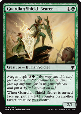 Guardian Shield-Bearer (Dragons of Tarkir) Medium Play