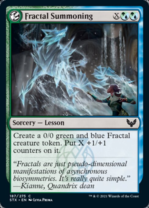 Fractal Summoning (Strixhaven) Near Mint