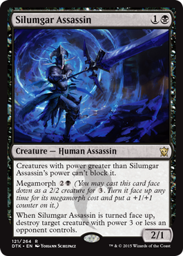 Silumgar Assassin (Dragons of Tarkir) Medium Play
