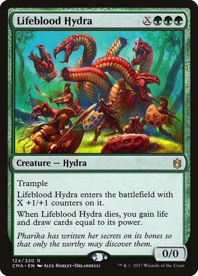 Lifeblood Hydra (Commander Anthology) Near Mint