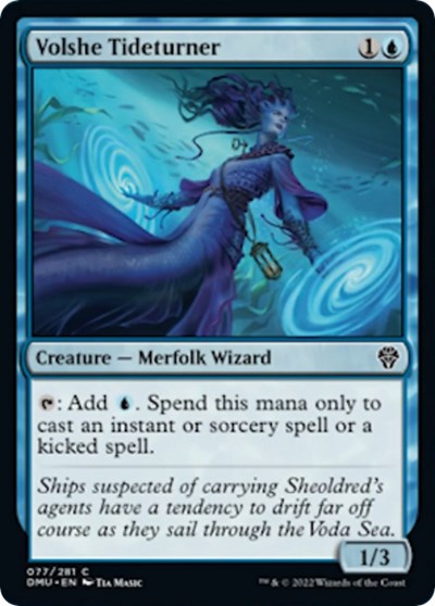 Volshe Tideturner (Dominaria United) Near Mint Foil