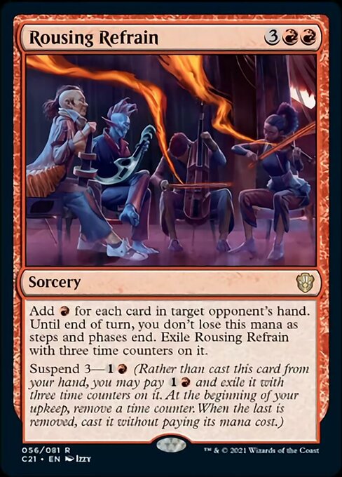 Rousing Refrain (Commander 2021 Strixhaven) Light Play