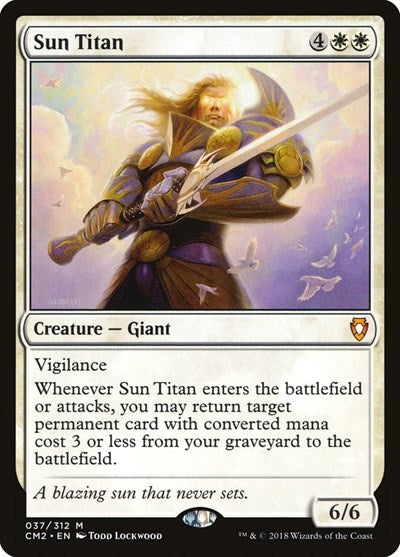 Sun Titan (Commander Anthology Volume II) Near Mint