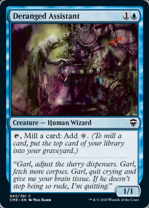 Deranged Assistant (Commander Legends) Near Mint Foil