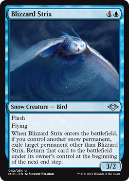 Blizzard Strix (Modern Horizons) Near Mint