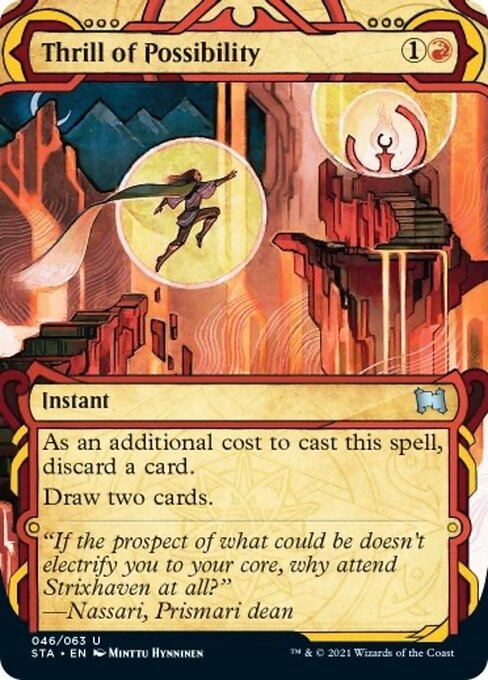 Thrill of Possibility (Strixhaven Mystical Archive) Light Play Foil