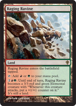 Raging Ravine (Worldwake) Near Mint