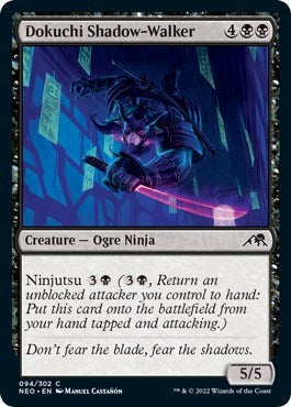 Dokuchi Shadow-Walker (Kamigawa: Neon Dynasty) Near Mint