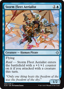Storm Fleet Aerialist (Ixalan) Near Mint