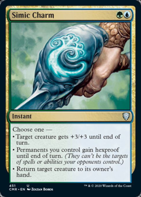 Simic Charm (Commander 2020 Commander Legends) Near Mint