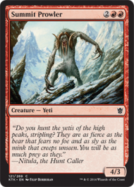 Summit Prowler (Khans of Tarkir) Near Mint