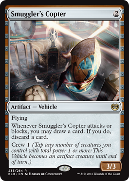 Smuggler's Copter (Kaladesh) Light Play Foil