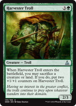 Harvester Troll (Oath of the Gatewatch) Near Mint