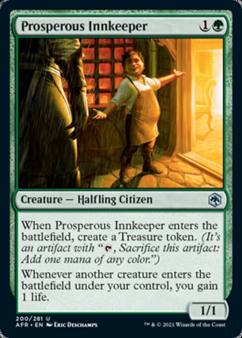 Prosperous Innkeeper (Adventures in the Forgotten Realms) Near Mint Foil