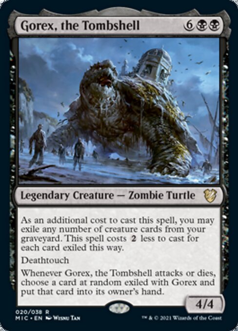 Gorex, the Tombshell (Commander 2021 Midnight Hunt) Near Mint