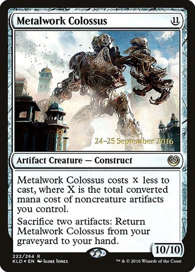 Metalwork Colossus (Promos: Prerelease Cards) Near Mint Foil