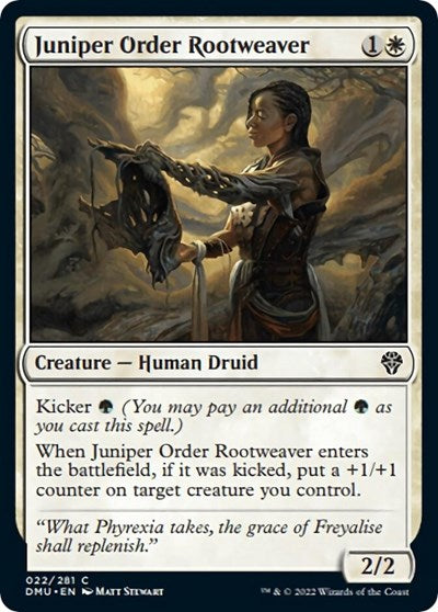 Juniper Order Rootweaver (Dominaria United) Near Mint