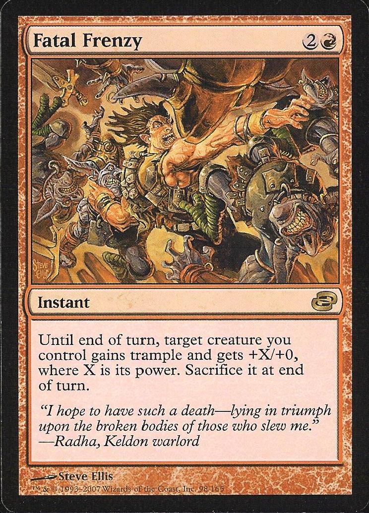 Fatal Frenzy (Planar Chaos) Heavy Play