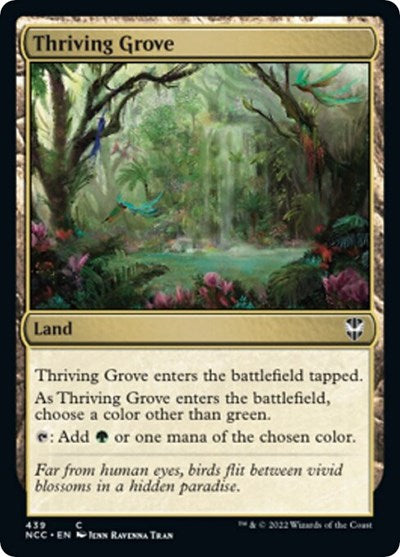Thriving Grove (Commander: Streets of New Capenna) Near Mint