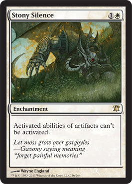 Stony Silence (Innistrad) Medium Play