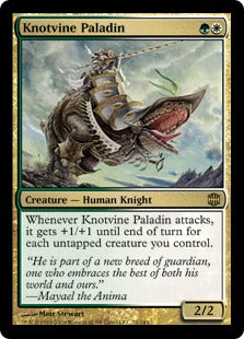 Knotvine Paladin (Alara Reborn) Light Play Foil
