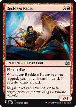 Reckless Racer (Aether Revolt) Near Mint