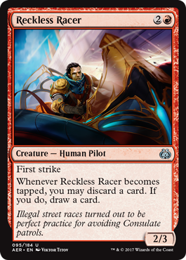 Reckless Racer (Aether Revolt) Medium Play