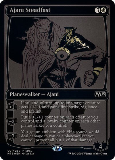 Ajani Steadfast (SDCC 2014 Exclusive) (Promos: Media) Near Mint Foil