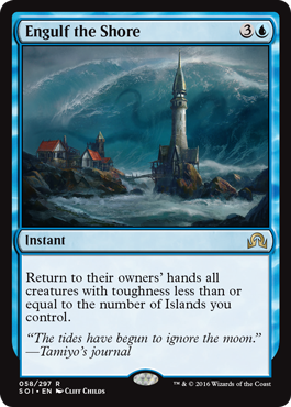 Engulf the Shore (Shadows Over Innistrad) Medium Play
